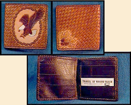 Bald Eagle Men's Credit Card Wallet - Click Image to Close