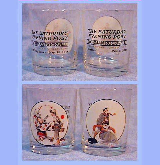 Saturday Evening Post Norman Rockwell Glasses