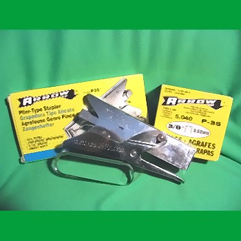 (image for) Arrow P-35 Plier-Type Stapler & box of 5,040 3/8" P-35