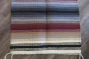 Wool double thick saddle blanket.