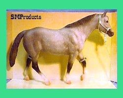 (image for) Breyer Mare Dappled Grey & Cowboy Rope Halter